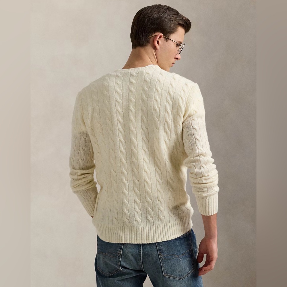Ralph Lauren Wool-Cashmere Blend Sweater - Size XXL (flaw) - Picture 2 of 9